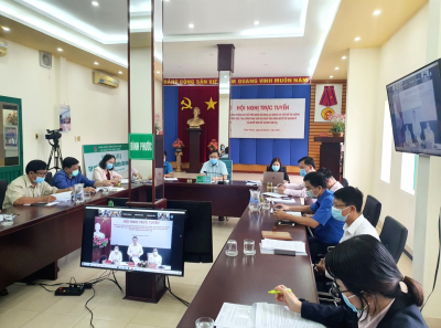 HỘI NGHỊ TRỰC TUYẾN TRIỂN KHAI CHÍNH SÁCH HỖ TRỢ NGƯỜI SỬ DỤNG LAO ĐỘNG VAY VỐN ĐỂ TRẢ LƯƠNG NGỪNG VIỆC, TRẢ LƯƠNG PHỤC HỒI SẢN XUẤT THEO NGHỊ QUYẾT SỐ 68/NQ-CP VÀ QUYẾT ĐỊNH SỐ 23/2021/QĐ-TTG