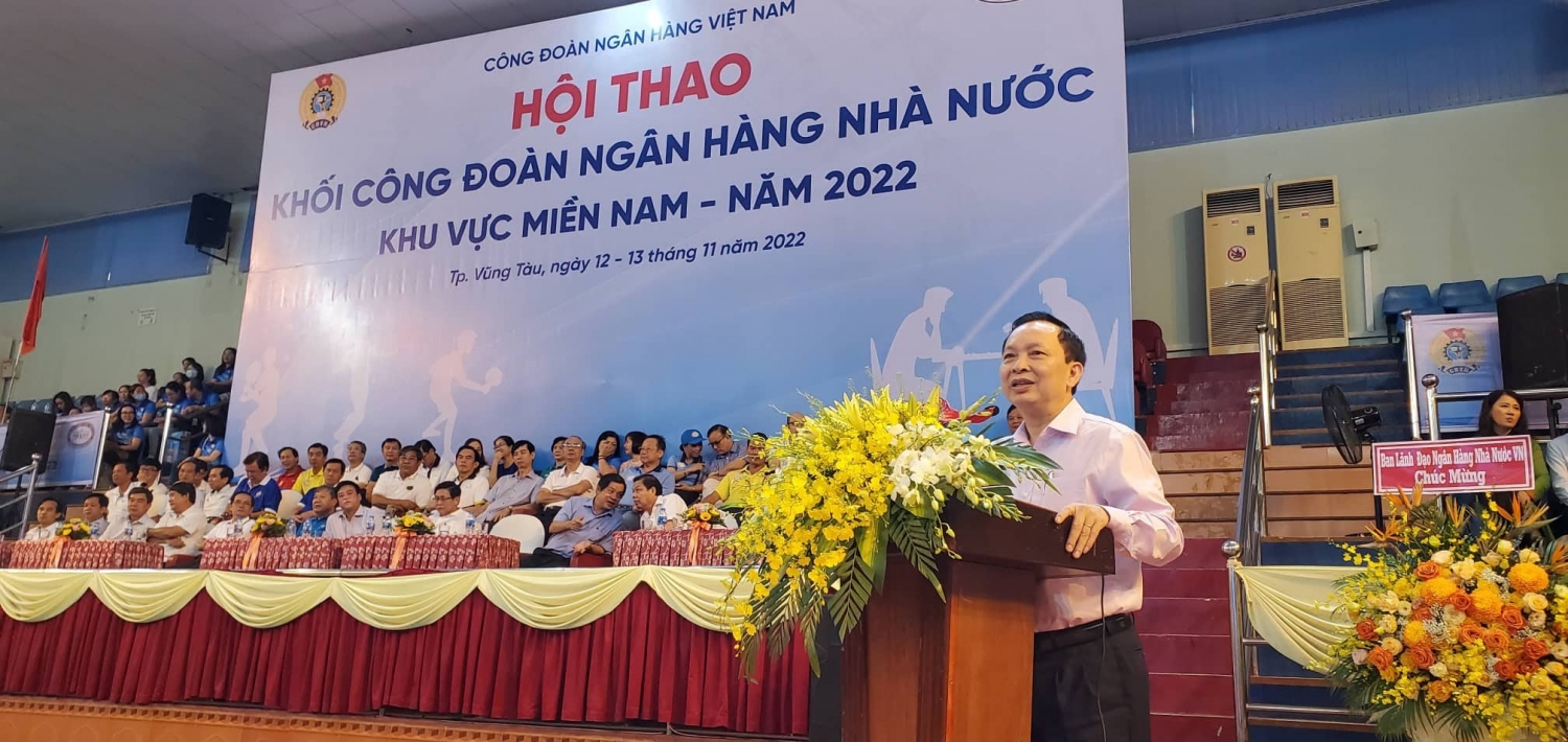Hội thao khối Công đoàn Ngân hàng Nhà nước khu vực miền Nam, năm 2022